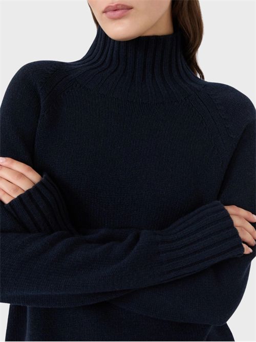 Boxy wool and cashmere turtleneck knit S' MAX MARA | 2629366013600011